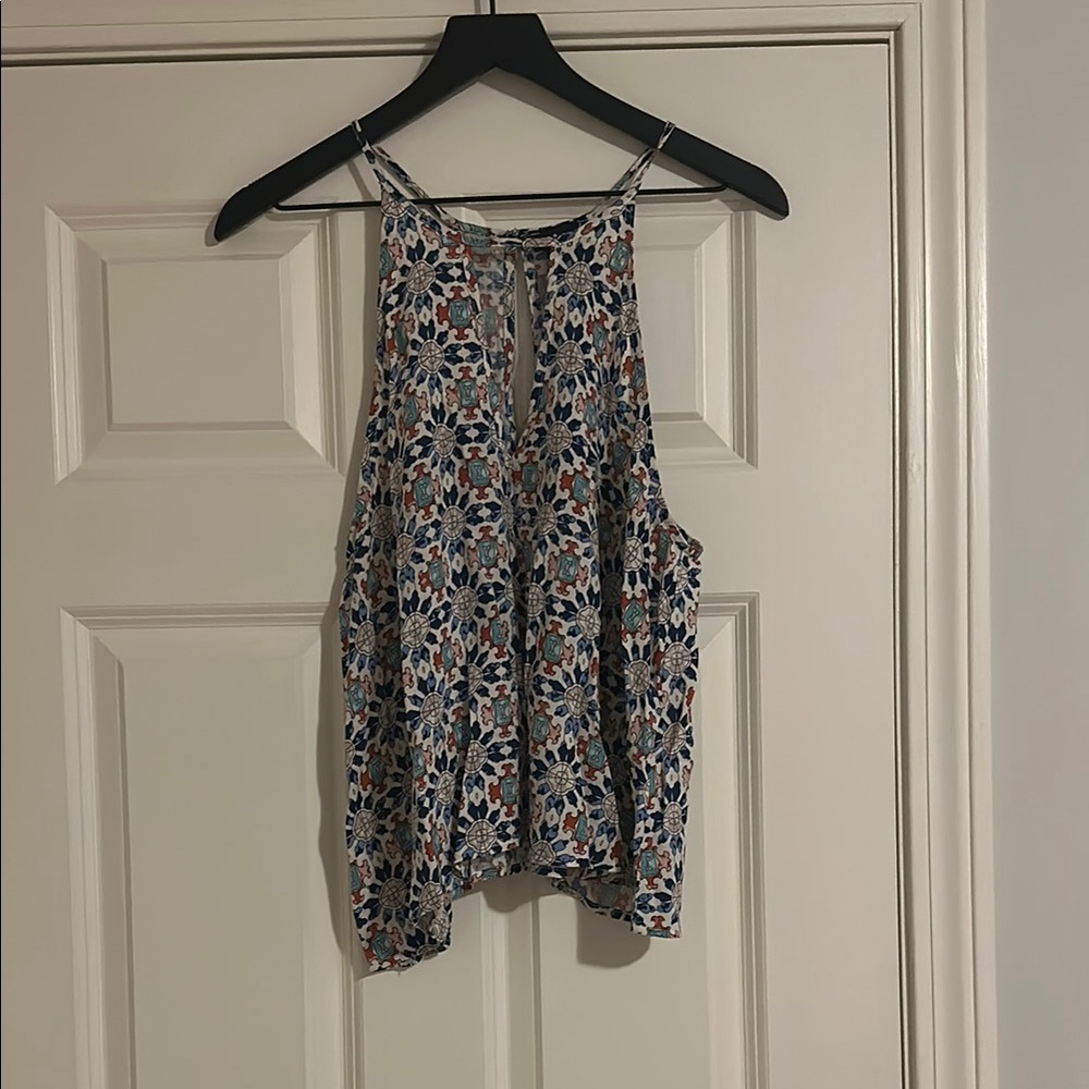 Wet Seal Multicolor Floral Tank Top